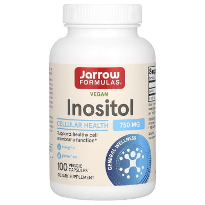 Инозитол витамин В8 Jarrow Formulas Inositol, 750 мг, 100 капсул