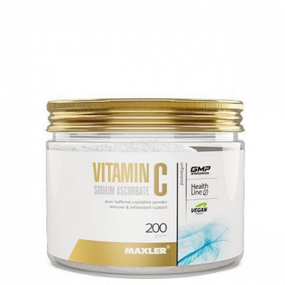 Аскорбат натрия с витамином С Maxler Vitamin C Sodium Ascorbate Powder, 200 г