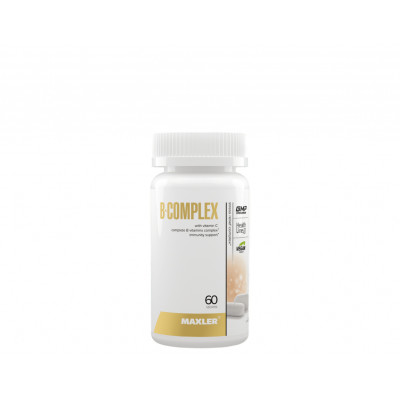 Комплекс витаминов В + витамин С Maxler B-Complex, 60 таблеток