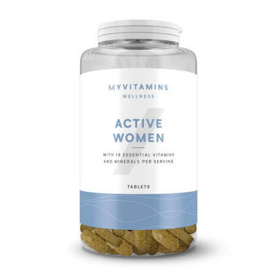 Витамины для женщин мультивитамины Myprotein Multi Vitamin Active Women, 120 таблеток
