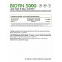 Витамины для волос Биотин NaturalSupp Biotin, 5000 мкг, 60 капсул