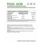 Фолиевая кислота NaturalSupp Folic Acid Vitamin B9, 60 капсул