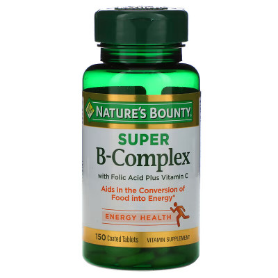 Комплекс витаминов группы Б Nature's Bounty B-Complex, 150 таблеток