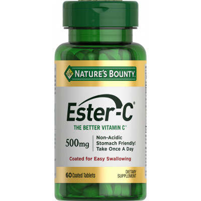 Витамин С Nature's Bounty Ester-C, 500 мг, 60 таблеток