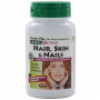 Комплекс витаминов Кожа, Волосы, Ногти Nature's Plus Hair, Skin Nails, 60 таблеток