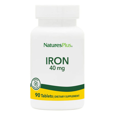 Железо Nature's Plus Iron, 40 мг, 90 таблеток