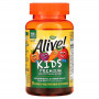 Жевательные мультивитамины для детей премиум Nature's Way Alive Children Multivitamin premium, 90 жевательных таблеток, Вишня-апельсин-виноград
