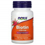 Биотин Now Foods Biotin, 1000 мкг, 100 капсул