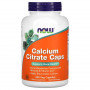 Цитрат кальция Now Foods Calcium citrate, 240 капсул