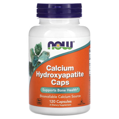 Гидроксиапатит кальция Now Foods Calcium Hydroxyapatite, 120 капсул