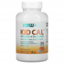 Витаминно-минеральный комплекс для детей Now Foods Kid Cal, 100 жевательных таблеток, Апельсин