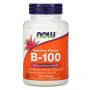 Комплекс витаминов группы Б Now Foods B-100, 100 таблеток