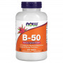 Комплекс витаминов группы Б Now Foods B-50, 250 таблеток