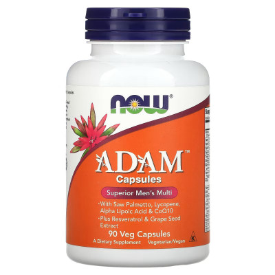 Мультивитамины для мужчин Now Foods Adam Superior Men's Multi, 90 капсул