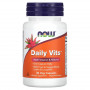 Мультивитамины и микроэлементы Now Foods Daily Vits, Multi Vitamin & Mineral, 30 капсул
