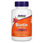 Биотин Now Foods Biotin, 5000 мкг, 120 капсул
