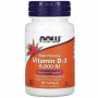 Витамин Д3 Now Foods Vitamin D3, 5000 IU, 120 капсул