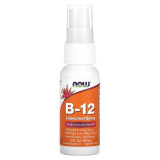 Липосомальный спрей с витамином В12 Now Foods B12 Liposomal, 1000 мкг, 59 мл