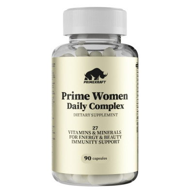 Мультивитамины и минералы для женщин Prime Kraft Prime Women Daily Complex, 90 капсул