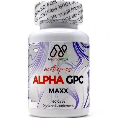 Альфа-ГФХ для мозга, памяти, когнитивной функции Revange Nutrition Alpha GPC Maxx, 500 мг, 60 капсул