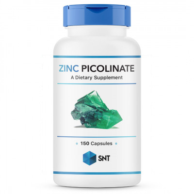Пиколинат цинка SNT Zinc Picolinate, 22 мг, 150 капсул