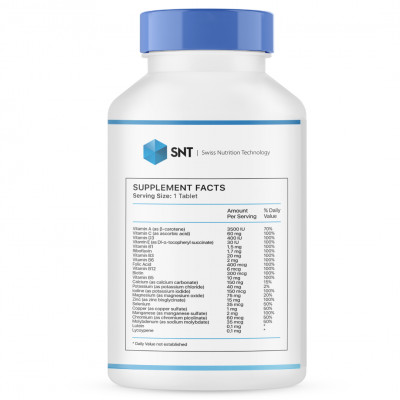 Витаминно-минеральный комплекс SNT Multivitamin Mineral, 180 таблеток