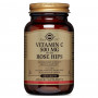 Витамин С с шиповником Solgar Vitamin C with Rose Hips, 500 мг, 100 таблеток