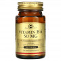 Витамин В6 Solgar Vitamin B6, 50 мг, 100 таблеток