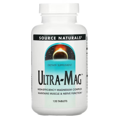 Витаминно-минеральный комплекс Source Naturals Ultra-Mag, 200 мг, 120 таблеток