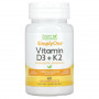 Витамины Д3 и К2 Super Nutrition Vitamin D3 + K2, 60 капсул