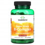 Комплекс витаминов Б + витамин С Swanson Super Stress B-Complex with Vitamin C, 100 капсул