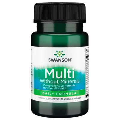 Мультивитаминный комплекс Swanson Daily Formula, 30 капсул