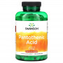 Пантотеновая кислота Swanson Pantothenic Acid, 500 мг, 250 капсул