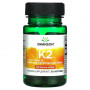 Витамин К2 Swanson Vitamin K2, 100 мкг, 30 капсул