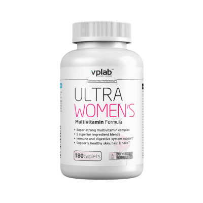 Витамины для женщин Vplab Ultra Women's Multivitamin Formula, 180 капсул