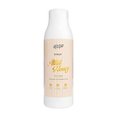 Сироп без сахара и калорий 4Bakery Syrup 420 мл, Мед