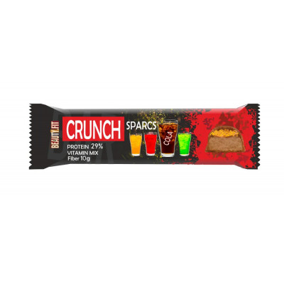 Протеиновый батончик с взрывной карамелью Beauty Fit Crunch Sparcs, 40 г, Кола