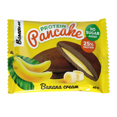 Протеиновый панкейк Bombbar Protein Pancake, 40 г, Банановый крем