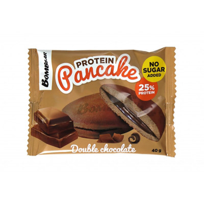 Протеиновый панкейк Bombbar Protein Pancake, 40 г, Двойной шоколад
