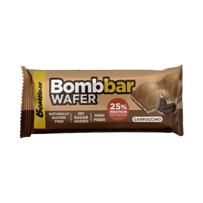 Протеиновая вафля Bombbar Wafer, 32 г, Капучино