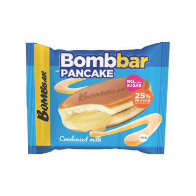 Протеиновый панкейк Bombbar Protein Pancake, 40 г, Сгущенка