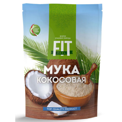 Мука кокосовая FitParad, 400 г