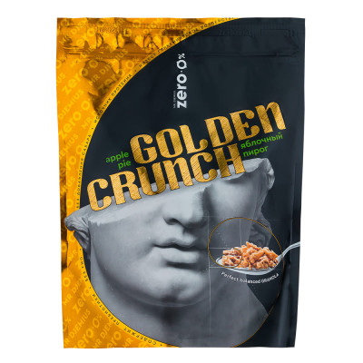 Гранола без сахара Mr.Djemius Golden Crunch, 350 г, Яблочный пирог