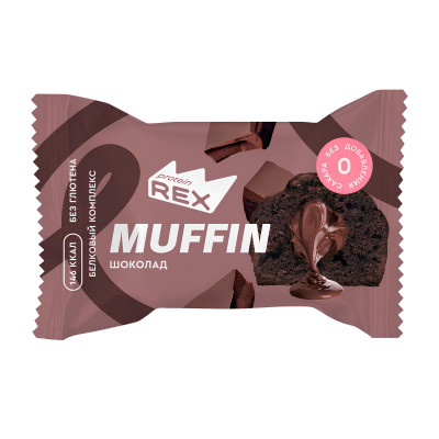 Протеиновый маффин ProteinRex Muffin, 40 г, Шоколад