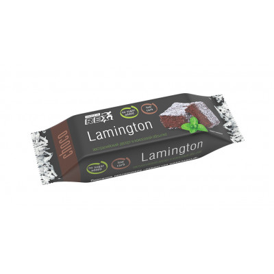 Протеиновое пирожное ламингтон ProteinRex Lamington, 50 г, Шоколад