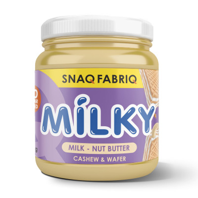 Шоколадная Snaq Fabriq Milky, 250 г, Молочно-ореховая с вафлей