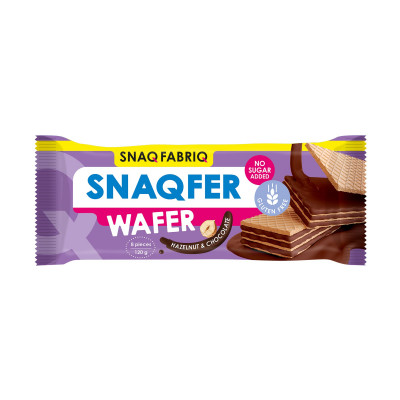 Протеиновая вафля Snaq Fabriq Wafer, 120 г, Шоколад-фундук