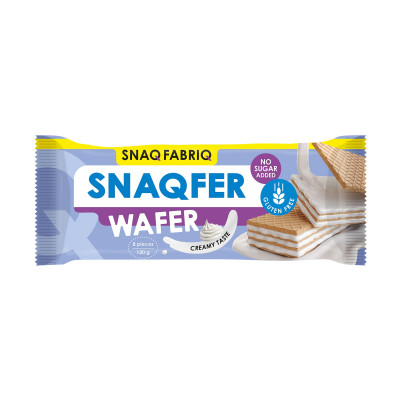 Протеиновая вафля Snaq Fabriq Wafer, 120 г, Сливочный