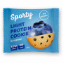 Легкое протеиновое печенье Sporty Protein light, 40 г, Черника
