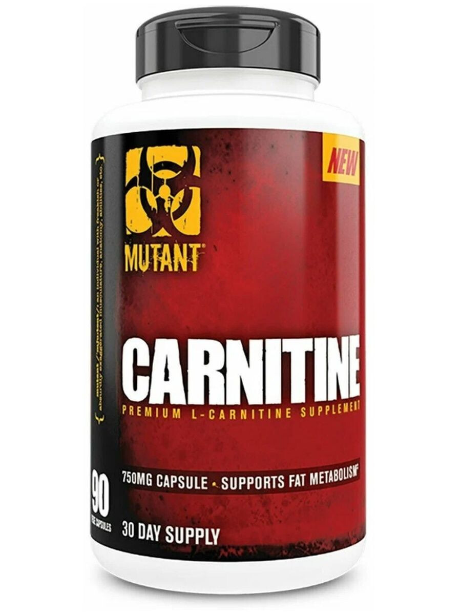 Л-Карнитин Mutant L-carnitine, 850 мг, 90 капсул купить в Москве по ...
